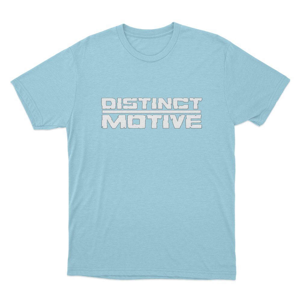 Distinct Motive Unisex T Shirt Sky Blue Distinct Motive Unisex T Shirt Sky Blue