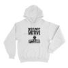 Distinct Motive Vintage Streetwear Graphic Unisex Hoodie White