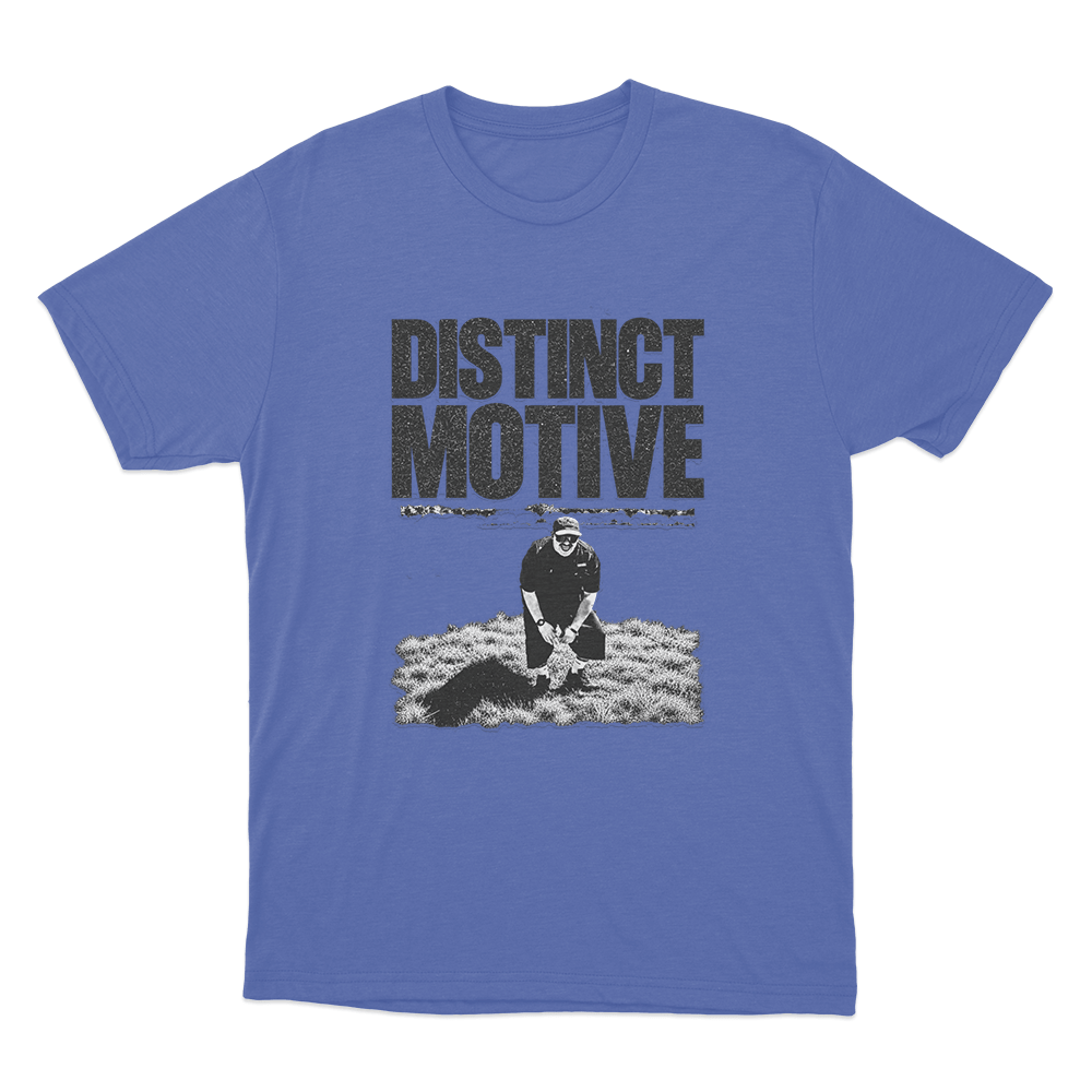 Distinct Motive Vintage Streetwear Graphic Unisex T Shirt Blue Distinct Motive Vintage Streetwear Graphic Unisex T Shirt Blue